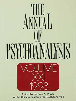 cover image of The Annual of Psychoanalysis, V. 21